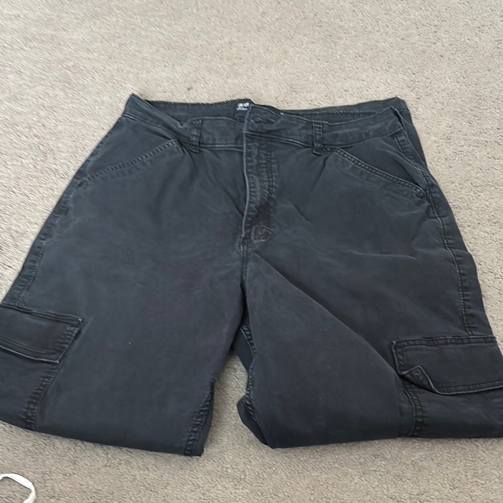 Womens Black Cargo panfs